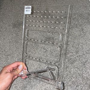 NEW container store earring holder